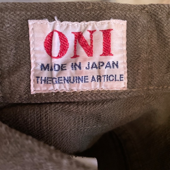Oni denim khaki jeans - Picture 4 of 6